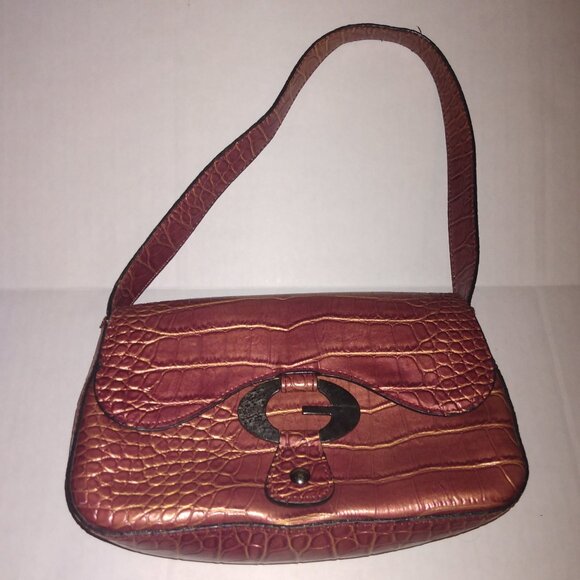 Guess metallic bronze shoulder bag - Picture 1 of 5